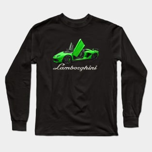 Lamborghini SVJ Supercar Products Long Sleeve T-Shirt